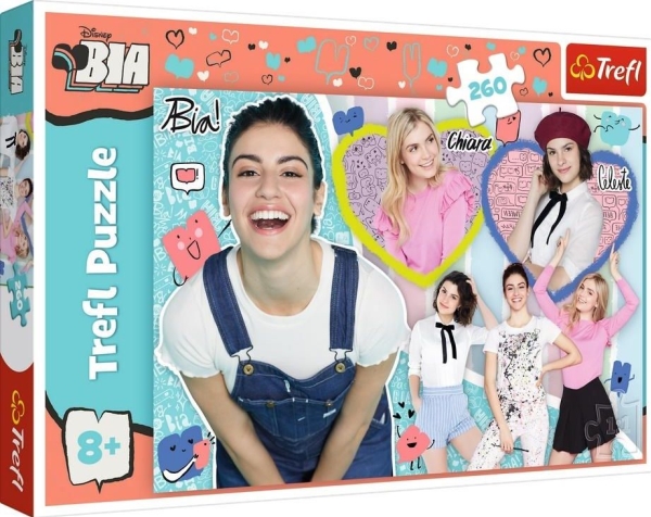 Trefl Puzzle 260 Bia - Chiara I Celeste