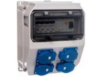 Pce Stationäre Schaltanlage Lublin 9Module Mit Schutzart 4Xgs 16A 250V Fi40 Ip44 9018012 - 9018012