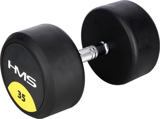 Gummierte Kurzhantel 35 Kg Hms Hg Pro 35