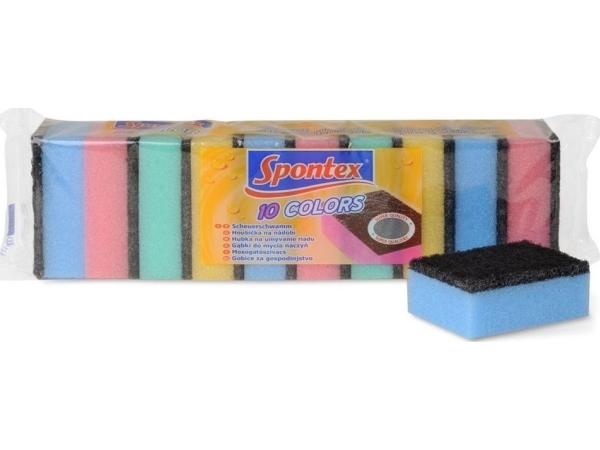 Spontex Zmywak Kolor 10Szt 97070022