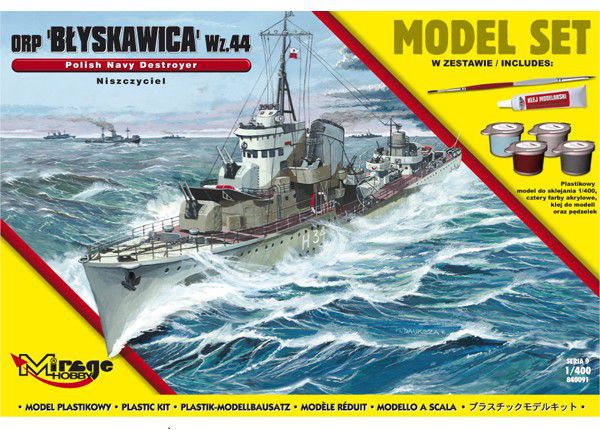 Mirage-Zerstörer Orp Blyskawica Wz. 44 (840091)