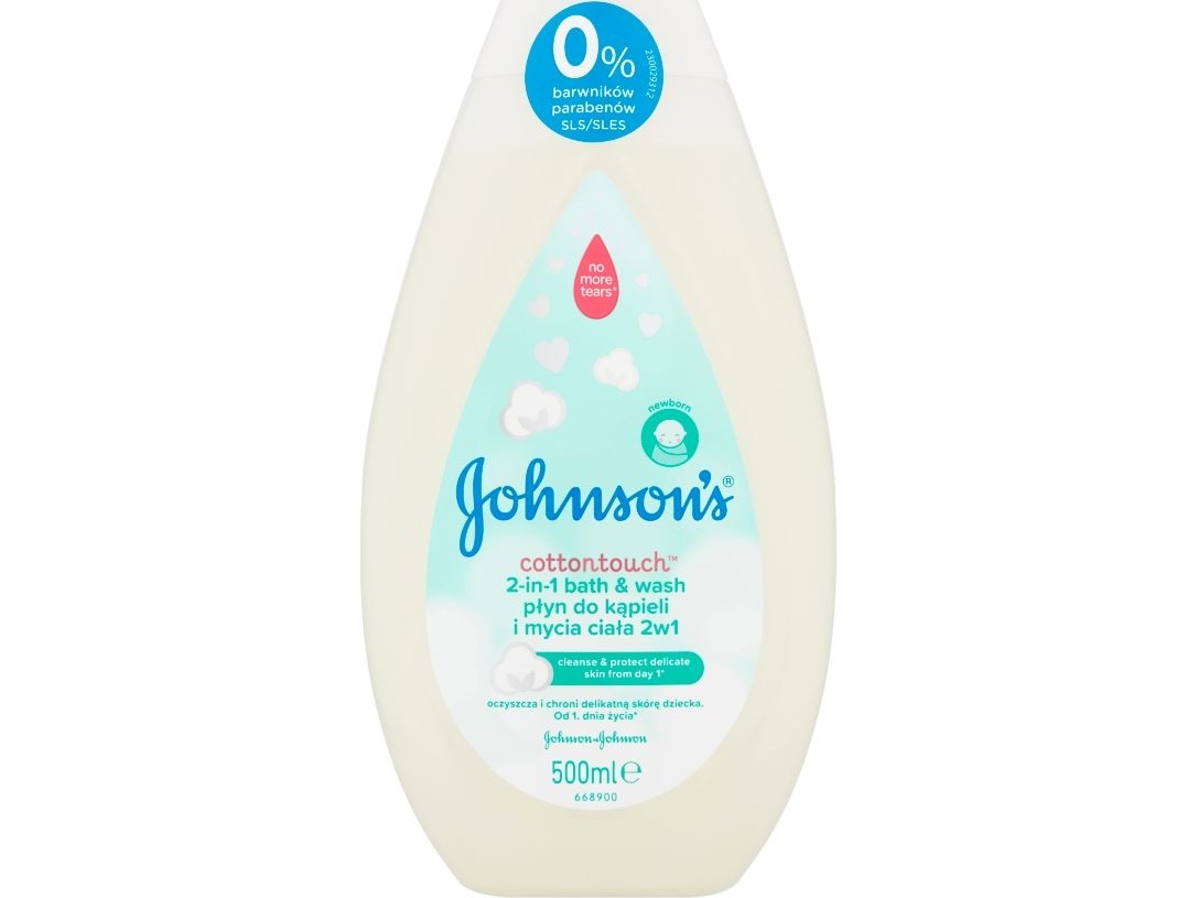 John Baby Cotton Touch Liquid/bath 500ml.