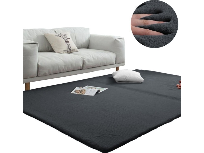 Billede af Strado Living Room Carpet Rabbit Strado 80X150 Deepgrey (Gray) Universal