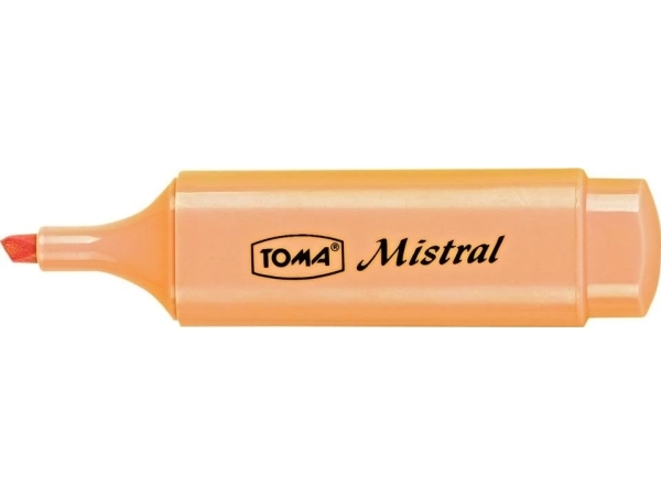 Mistral pastel orange marker (10 stk)TOMA