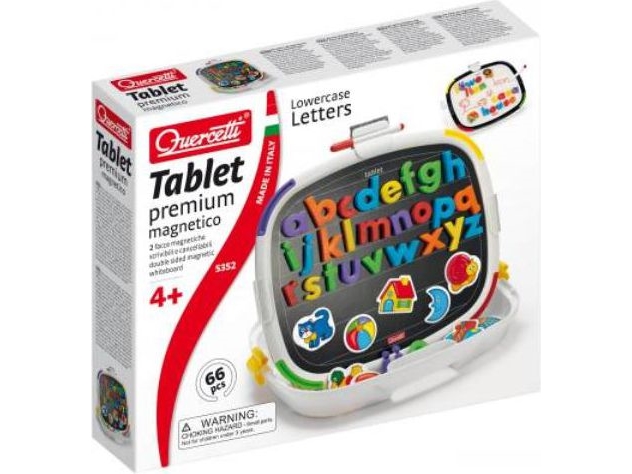 Quercetti Magnettafel Beidseitig Mit Polnischen Buchstaben (040-5352P)