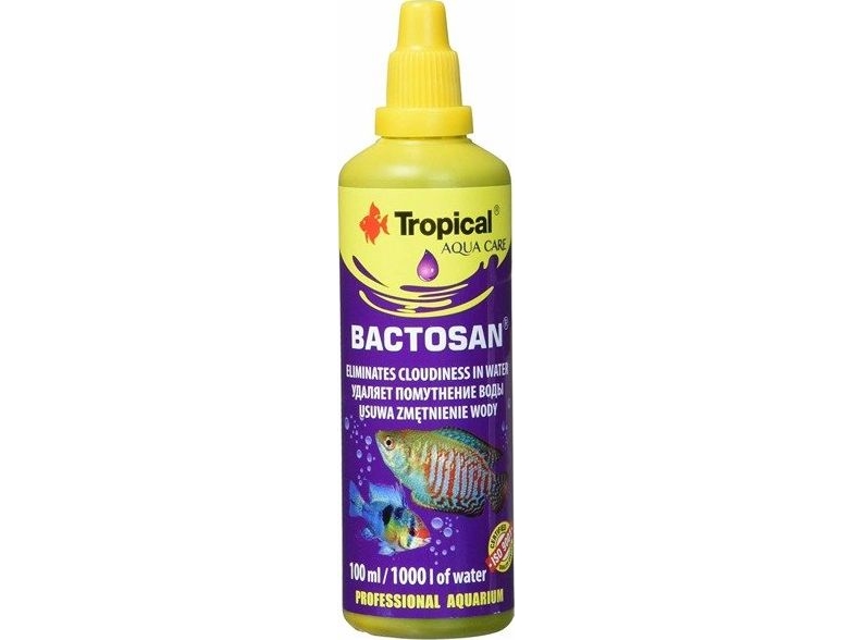 Tropical Bactosan - Wasserklärer Für Aquarien - 100 Ml