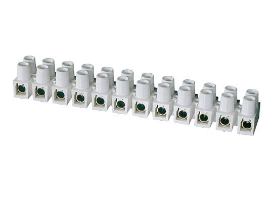 Simet Klemmschiene Lta 12-16 12-Polig 16Mm2 Weiß (22612216)