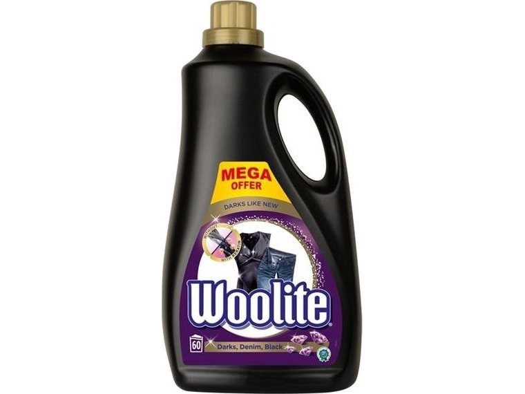 Woolite - Vaskemiddel - Mørkt, Demin, Sort - Med Keratin - 3.6L