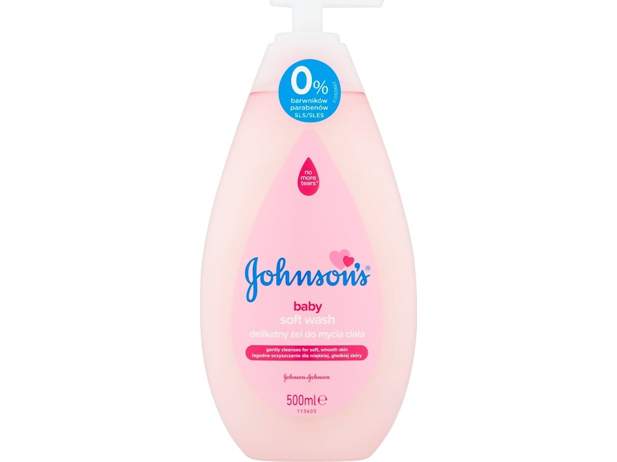 John Baby Pink Gentle Gel/wash 500ml.