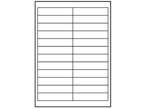 Logotypetiketter A4, matt vit, 10 st. | Papper & Emballage - Taggar - Flera etiketter | GameStuff