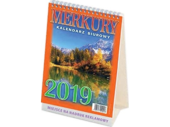 Office-kalender 2019 Mercury (246237)