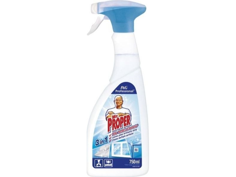 Įvairių Paviršių Valiklis Ir Dezinfekantas Mr. Proper Professional, 750Ml