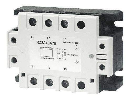 Relpol Halbleiterrelais, Dreiphasig 40A 24-440V Ac 24-275Vdc/24-50Vdc Rz3a40a40