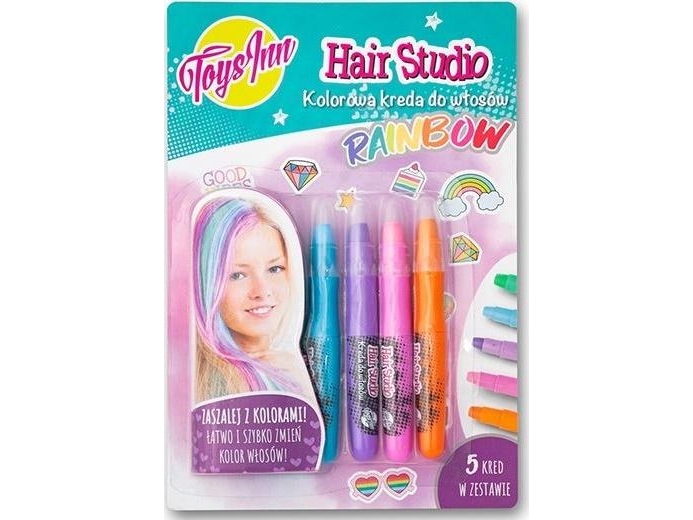 Stnux Regenbogen-Haarkreide 5 St. Stn5935