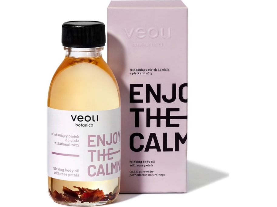 Veoli Botanica_Enjoy The Calmness Oil Relaxing Body Oil With Rose Petals 150Ml