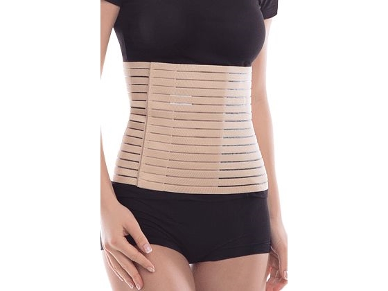 Toros-Group Postpartale Und Postoperative Gürtel Mit Versteifungsschienen Lux Porös Beige R. 3 (152)