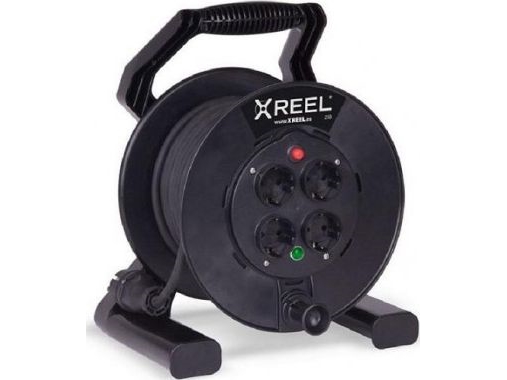 Pce Trommelverlängerung Xreel 4 Steckdosen 3X2,5Mm Ip44 20 M (92501H48223)