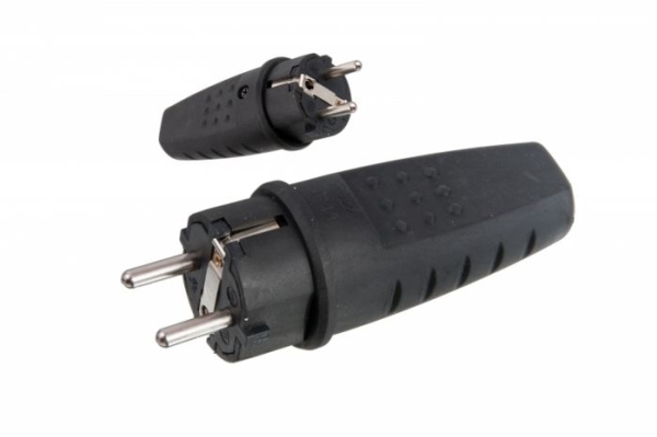 Pawbol Gummistecker W/U 16A 250V Ip44 Lux (D.3158L)