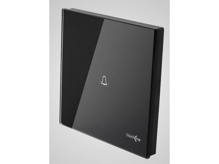 Touchme Große Glas-Panel-Glocke Schwarz (Tm713b)