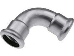 Kan-Therm Kolano 35Mm, 90 Stopni Inox Press (1609068153)