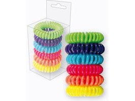 TOP CHOICE sudddekorationer, tråd, 6 färger x 1 st | Hårvård - Accessoarer för hår - Håraccessoarer | GameStuff