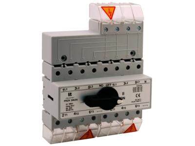 Spamel Umschalter Stromquelle 63A 4-Polig (Przk-4063W02)