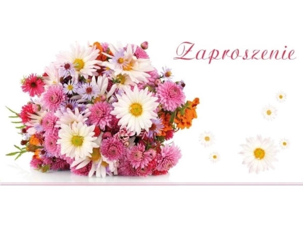 Stempelinvitationer Blomster Nr. 02 (Pakke A 10 Stk.)