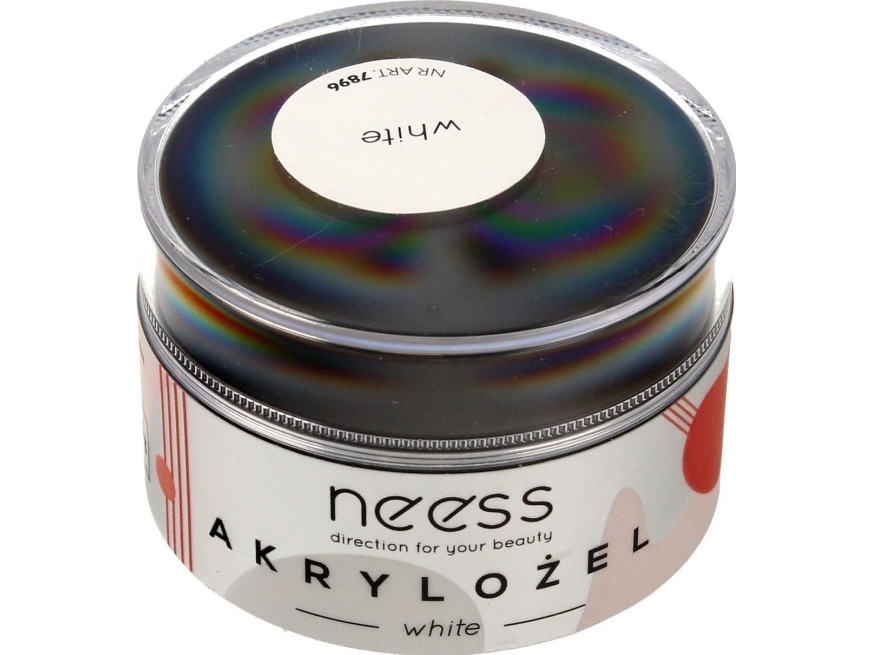 Neess Acrylic Gel (7896) White