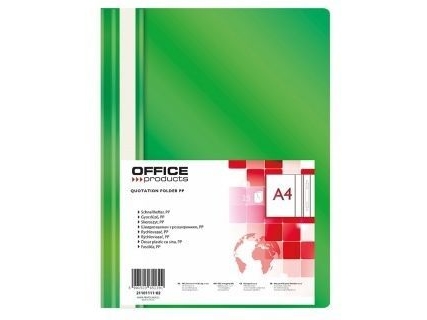 Office Products Skor.Office Products A4 Czerwony Skoroszyt - 21101111-04