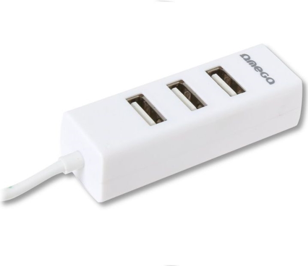 Usb-Hub Omega 4X Usb-A (Ouh243w)