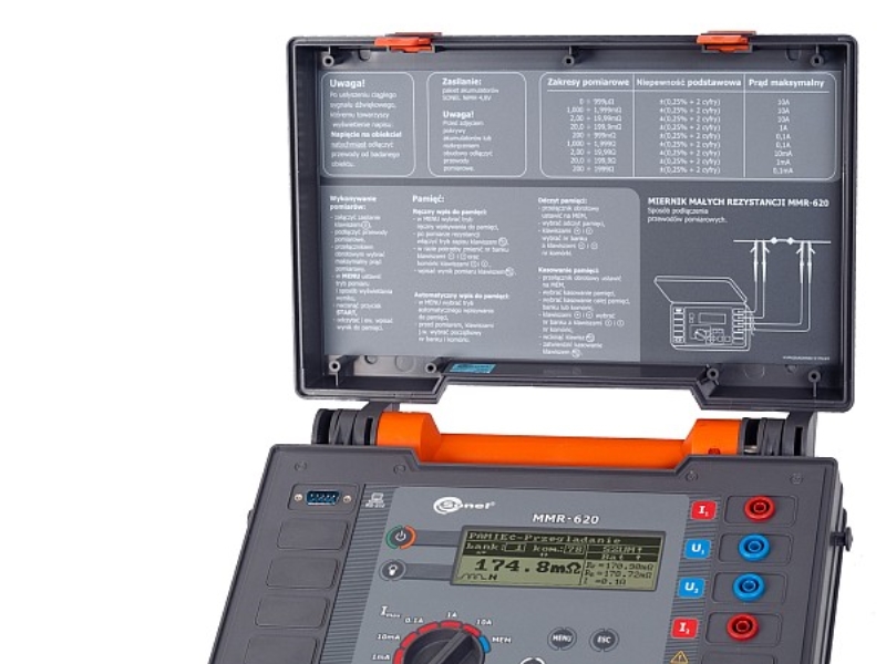Sonel Lille Modstandsmåler Mmr-620 Wmplmmr620