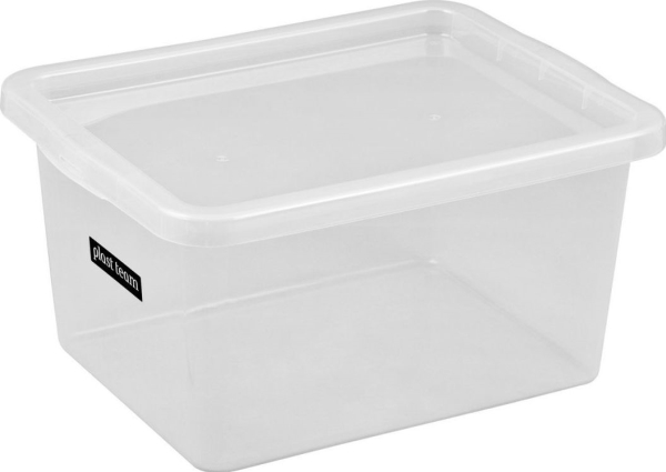 Plast Team Plast Team Basic 18 L Container 2296 Transparent | Verktyg & Verkstad - Förvaring i verkstad - Förvaringsboxar | GameStuff