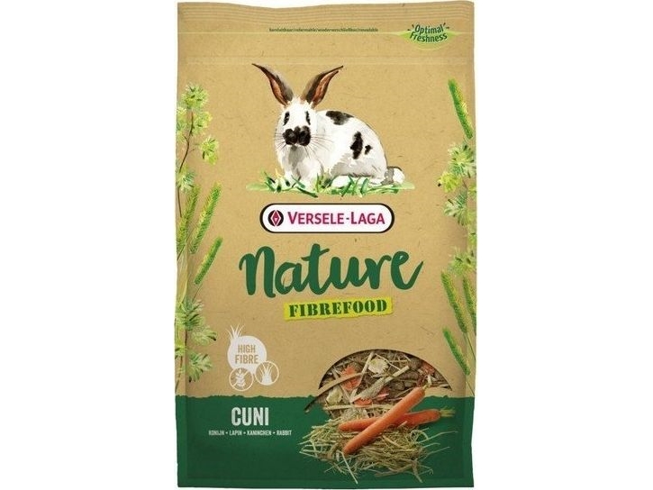 Versele-Laga Fibrefood Cuni Nature Ballaststoffreiches Kaninchenfutter 1Kg