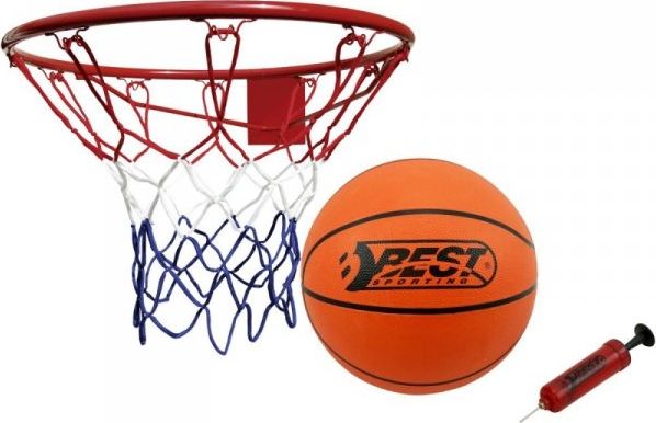 Best Sporting Korb-Ringe 45 Cm Mit Netz Und Pumpe