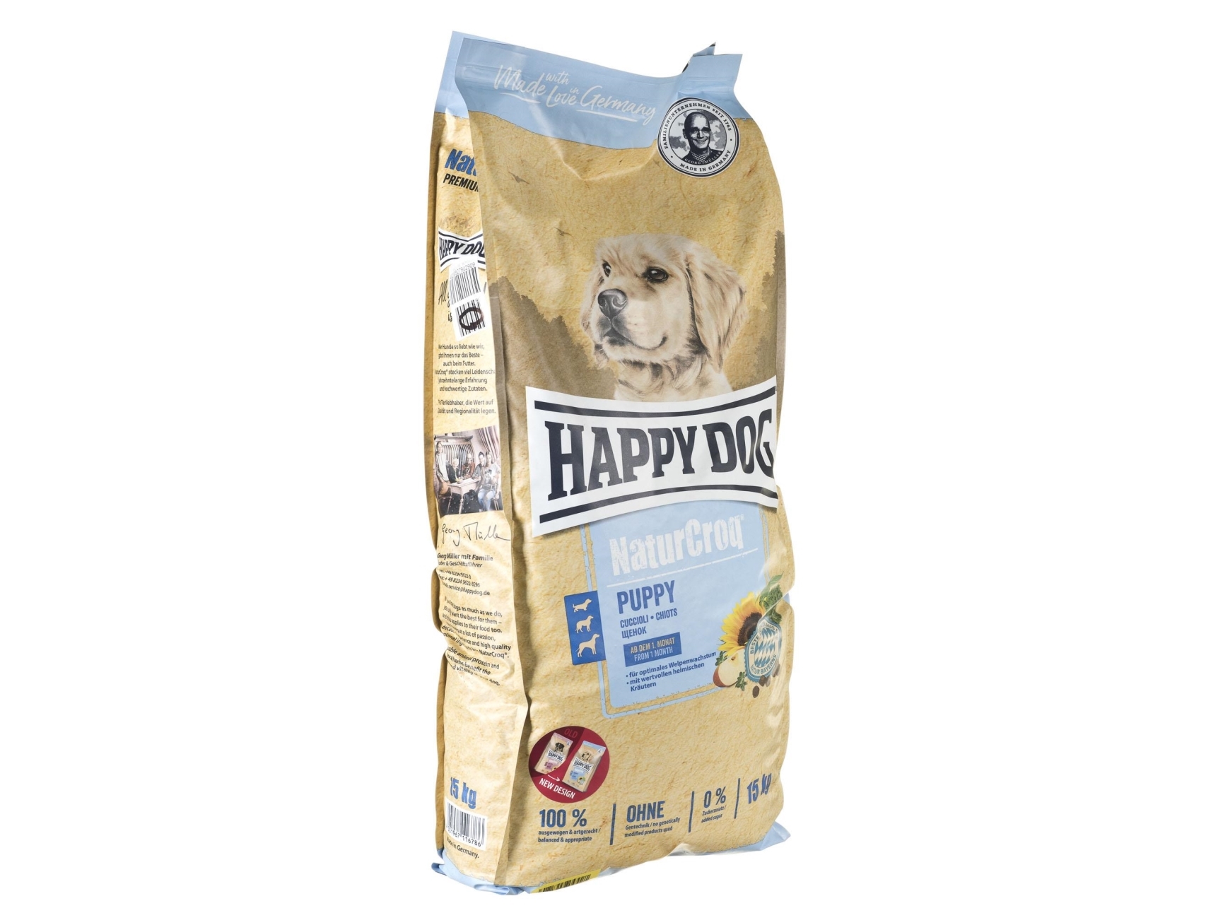 Happy Dog NATUR-CROQ* / Hvalpe 15 kg