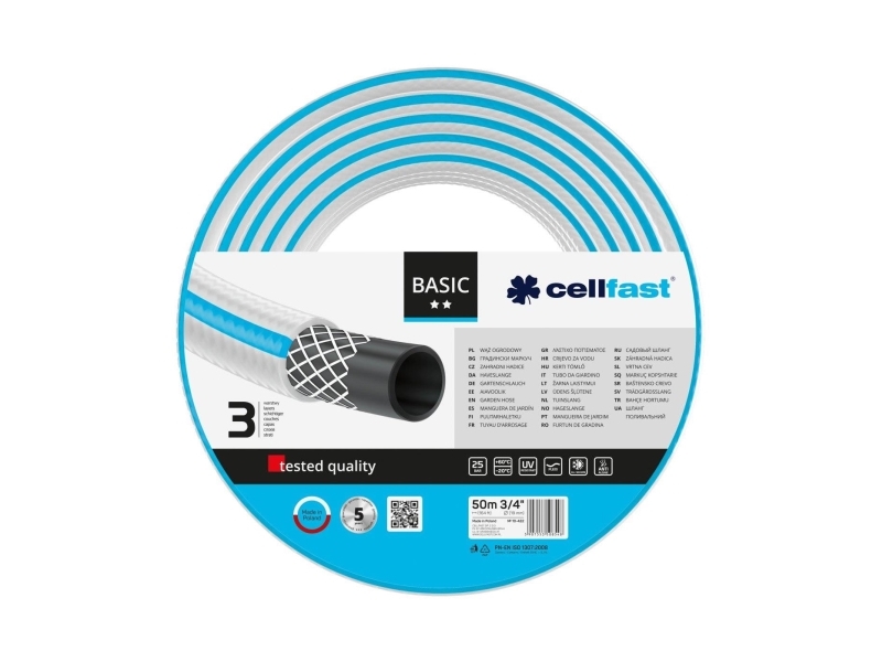 Cellfast Havevandslange Basic 19 Mm, 50 M (10-422)