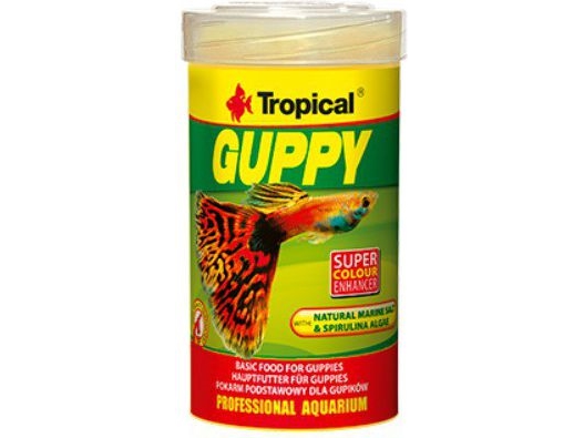 Tropical Guppy Futter Für Guppys 100Ml
