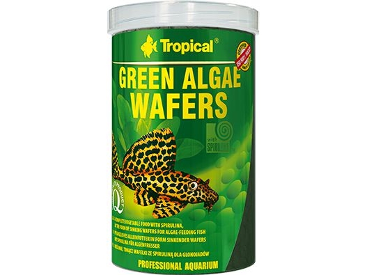 Tropical Green Algae Wafers I Tonace Wafelki Til Fisk 100 Ml