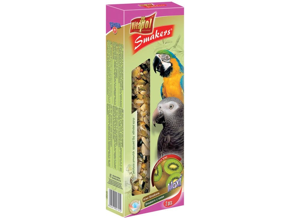 Vitapol Smakers Kiwi Til Store Papegøjer