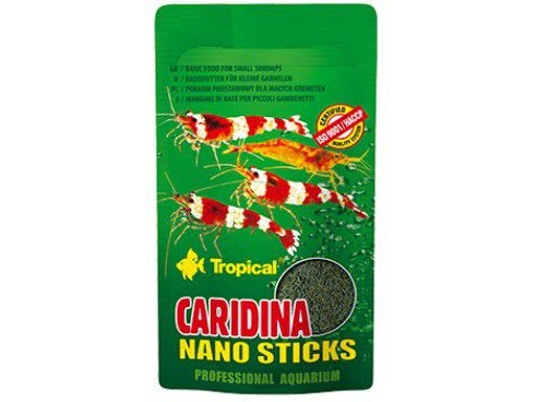 Tropical Caridina Nano Sticks – Foderpiller Til Karlovate Rejer 10 G