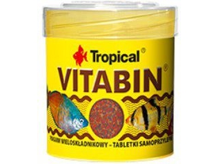 Tropisk Vitabin Foder Til Fisk – Multikomponent Basisfoder 50 Ml/36 G