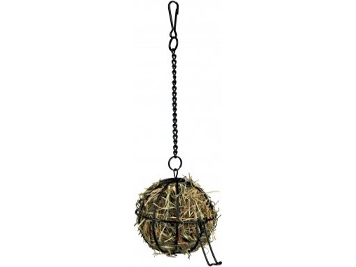 Trixie Food-Ball, Kaninchen, Zuführung, Metall, Schwarz, 1 Stück(E), 8 Cm