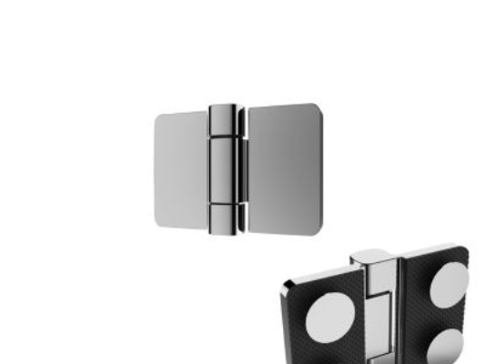 Beslag för fällbara dörrar - Krom | VVS Artiklar - Badrum - Duschset & Tillbehör | GameStuff