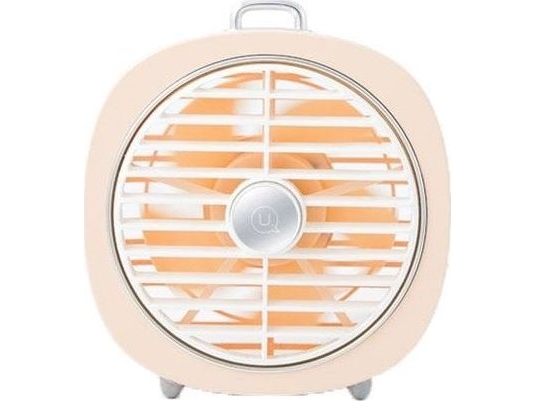 Usams USB fan USAMS Windmill with lamp pink/pink ZB65FS1 (US-ZB065)