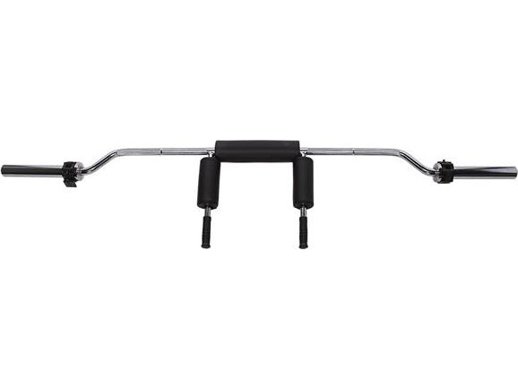 Vægtstang 21 Kg / 2200 Mm Med Låsekæbeklemmer Hms Gol320
