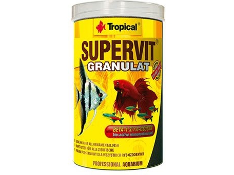 Tropical Supervit Granulat Multikomponentfoder Til Fisk 250 Ml/138 G