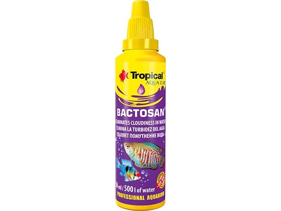 Tropical Bactosan - Wasserklärer Für Aquarien - 30 Ml