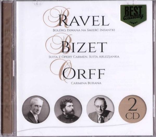Store Komponister - Ravel, Bizet, Orff (2Cd)