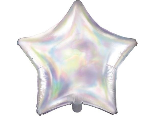 Folieballon Stjerne, Perlemor