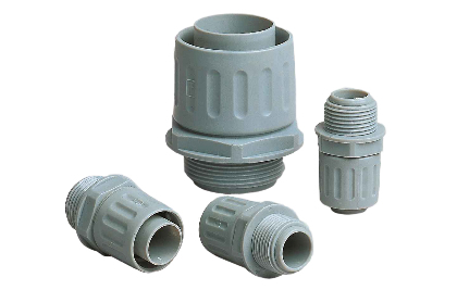 HELUKABEL 90726, Loddekobling, Plast, Hanstik, Koldt/varmtvandssystem, Grå, 110 °C